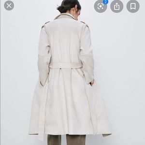 Zara women’s trench coat. New.